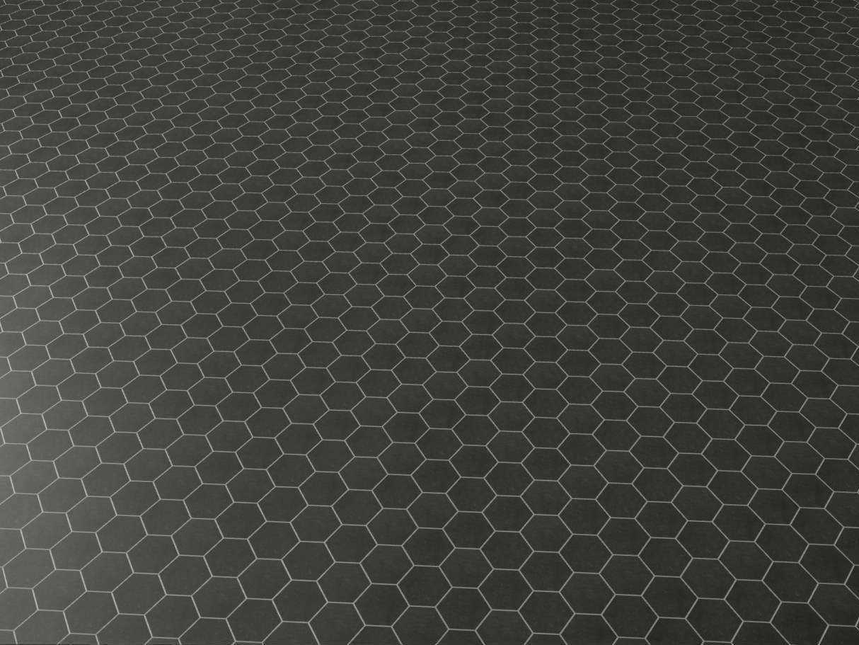 Ashland Black Hexagon 3X3 | Best Tile and Wood