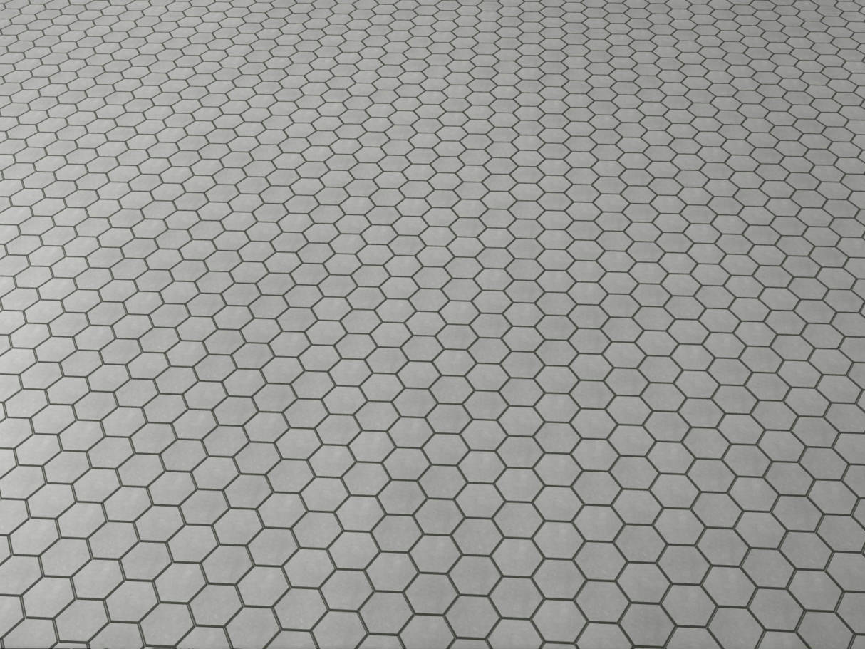 Ashland Grey Hexagon 3X3 | Best Tile and Wood