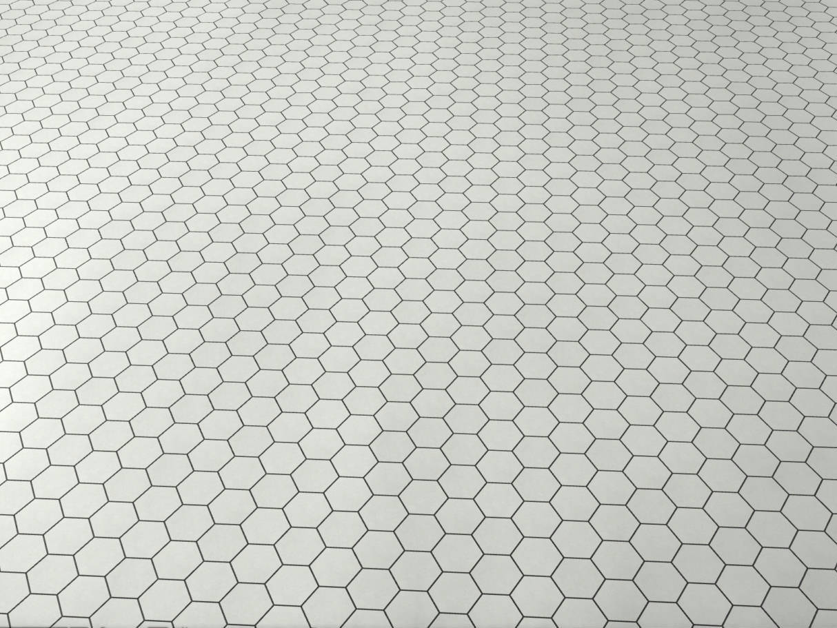 Ashland White Hexagon 3X3 | Best Tile and Wood