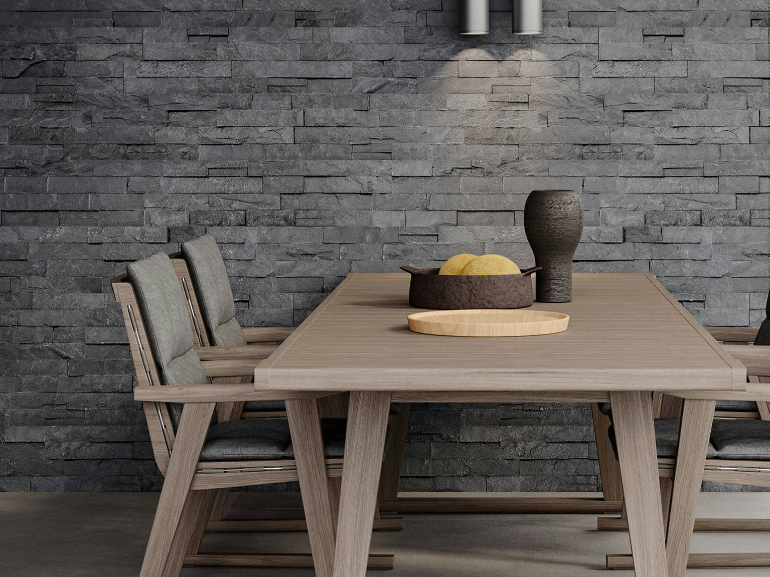 Ledger Stone Carbon 6x24 Split Face 3 | Best Tile and Wood