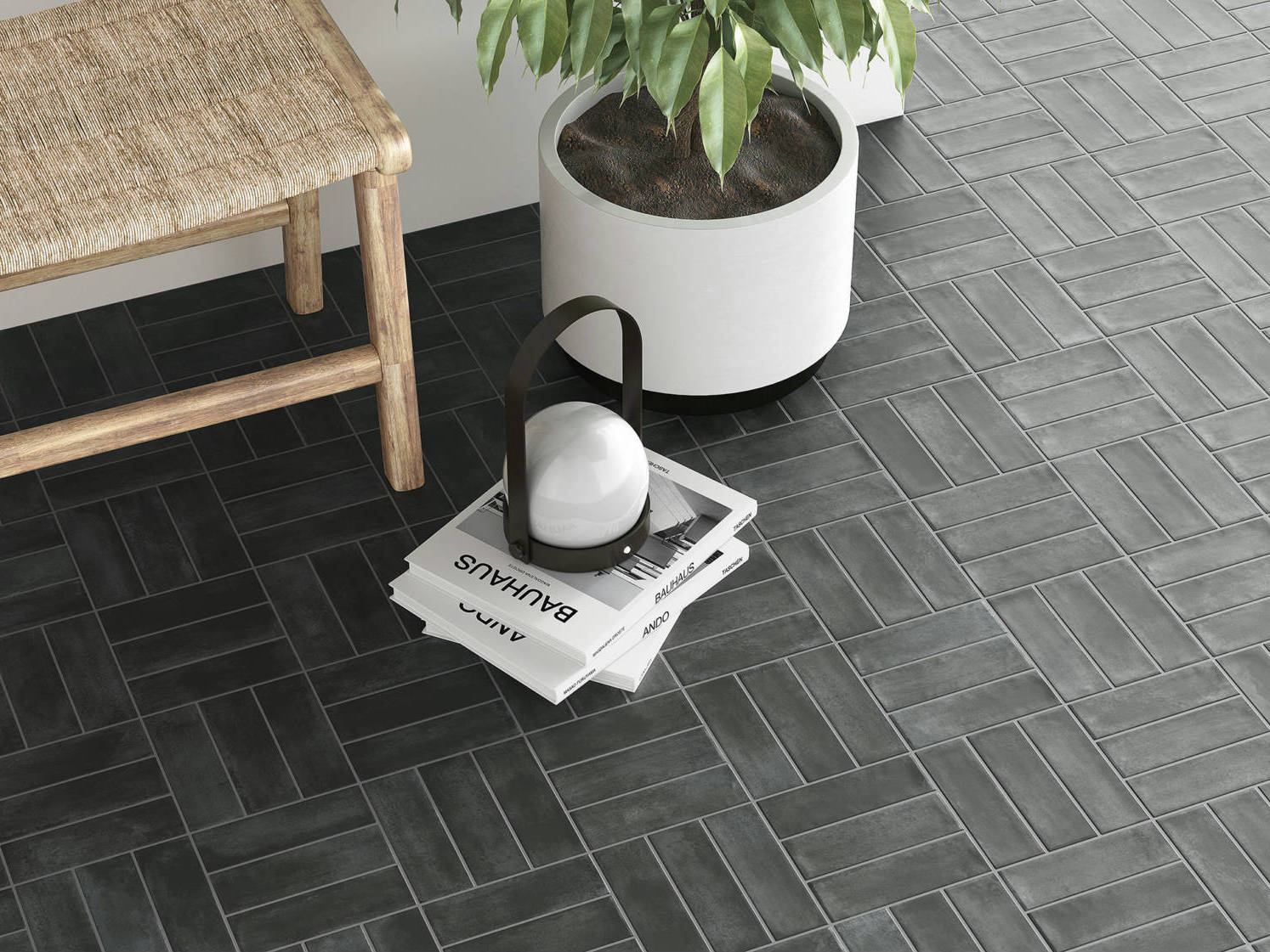 Lisbon 2X6 Graphite | Best Tile and Wood