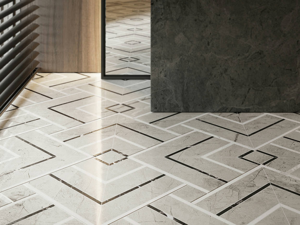 Luxury Roma Argento Picco Mosaic 3 | Best Tile and Wood