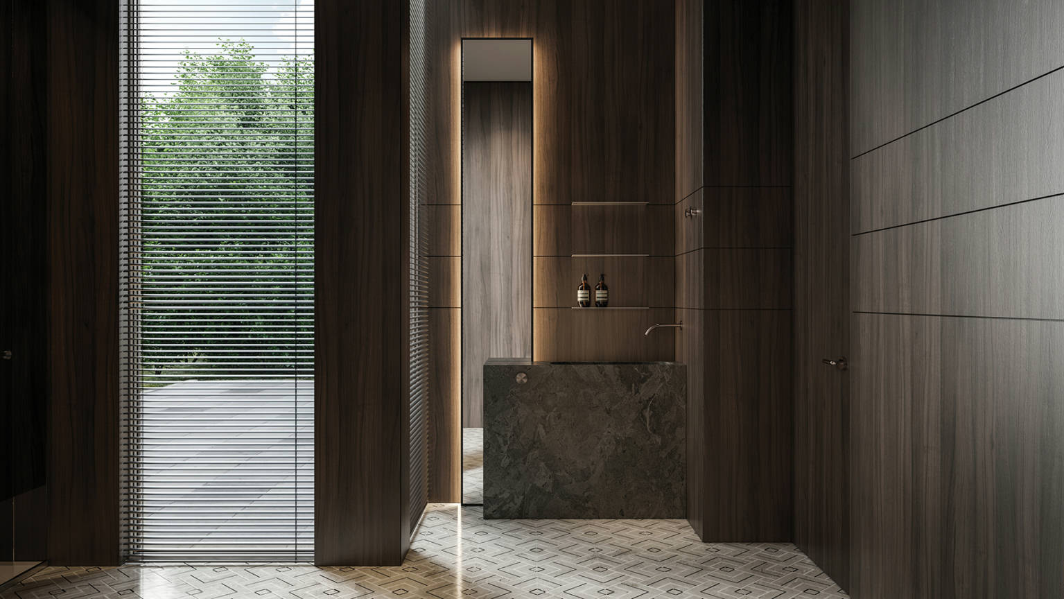 Luxury Roma Argento Picco Mosaic | Best Tile and Wood