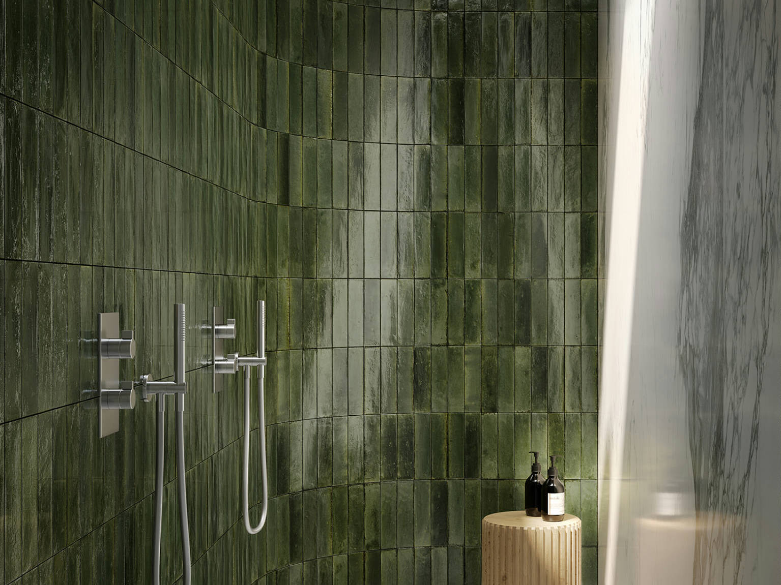 Manhattan Greenwich Green 2x9 0 | Best Tile and Wood