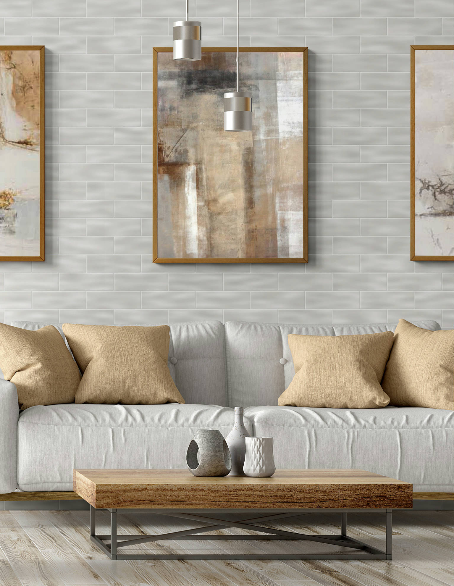 Matte Flint Brickwork Mosaic | Best Tile and Wood