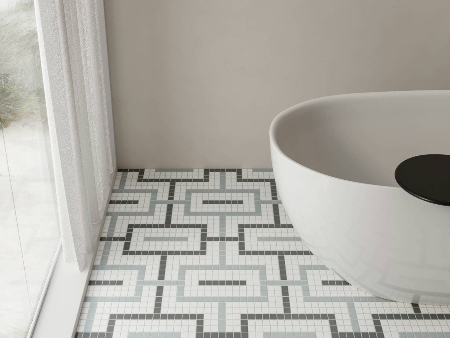Traditions Dawn Chain Mosaic 4 | Best Tile and Wood