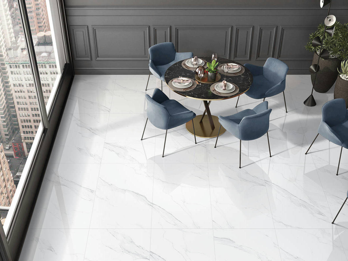 Treasure Statuario 24x48 Polished | Best Tile and Wood