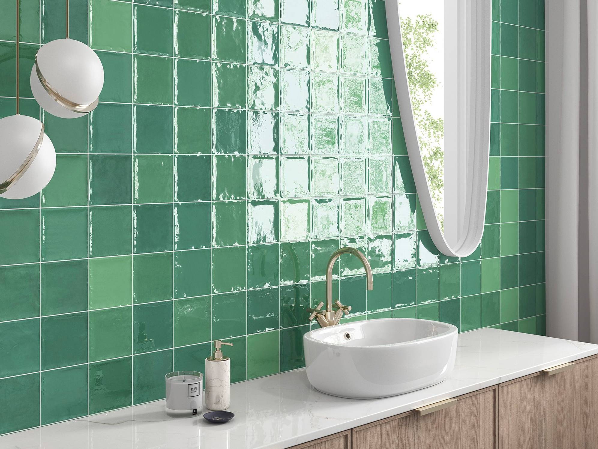 Morocco Green 5x5 | Best Tile and Wood