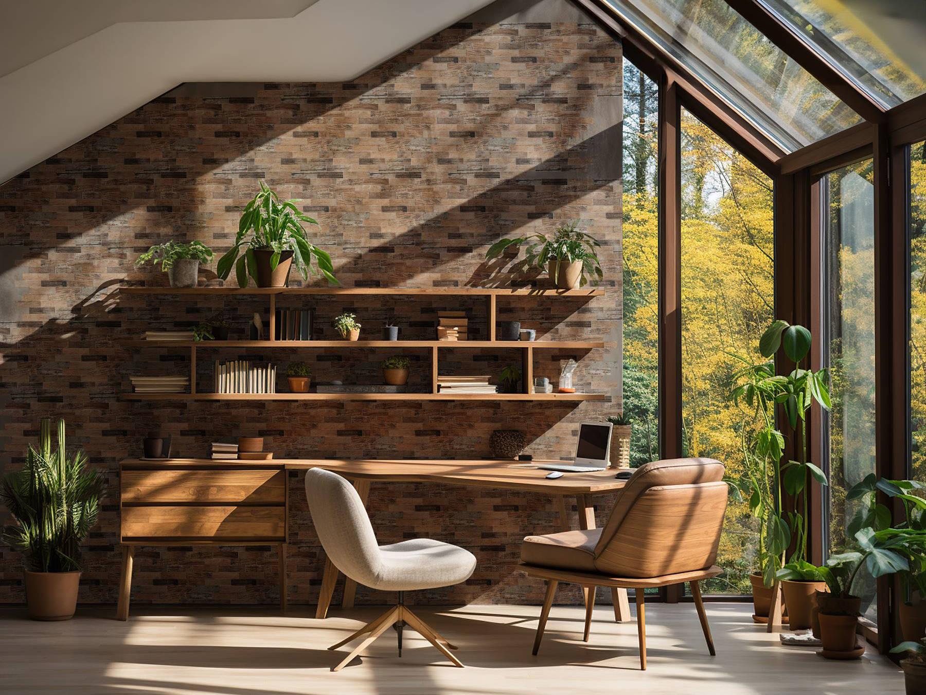 Beige Brown Mix Wood | Best Tile and Wood