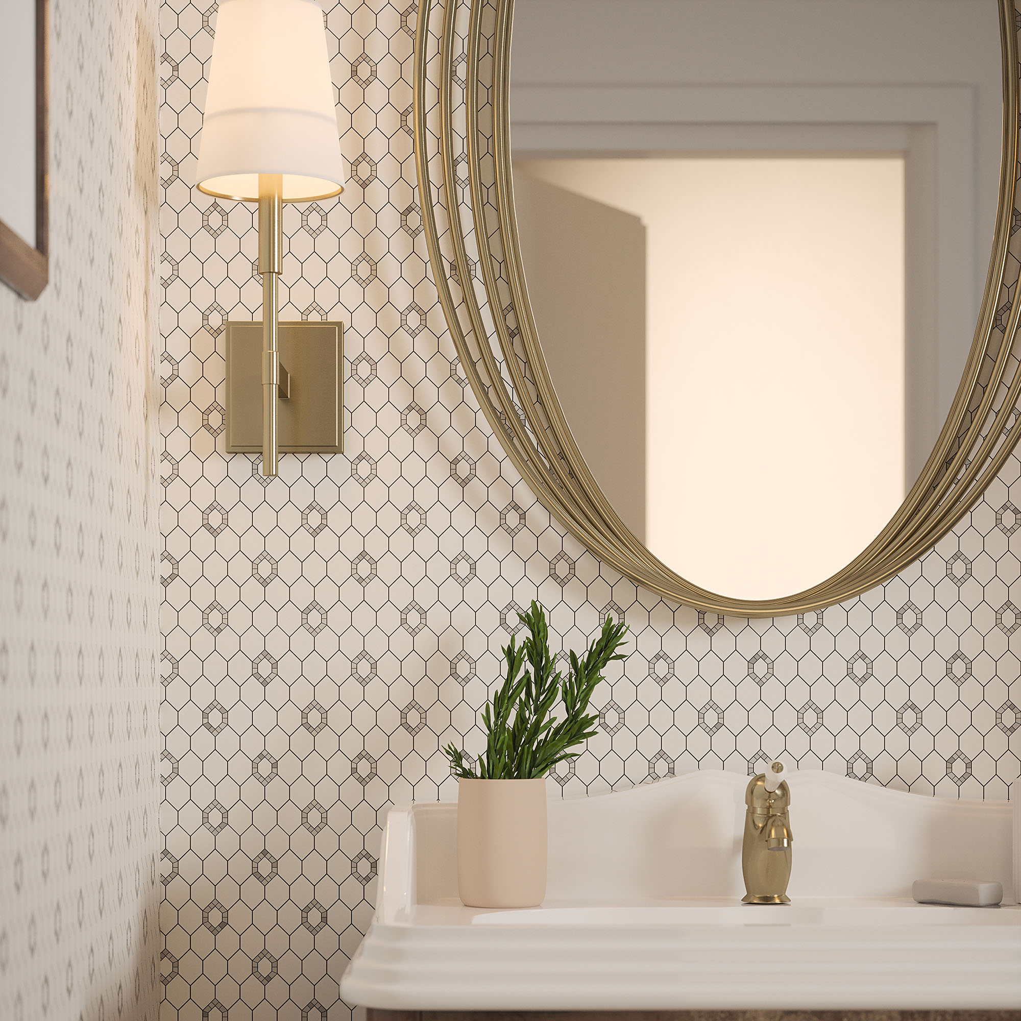 Daffodil Grey Mosaic | Best Tile and Wood