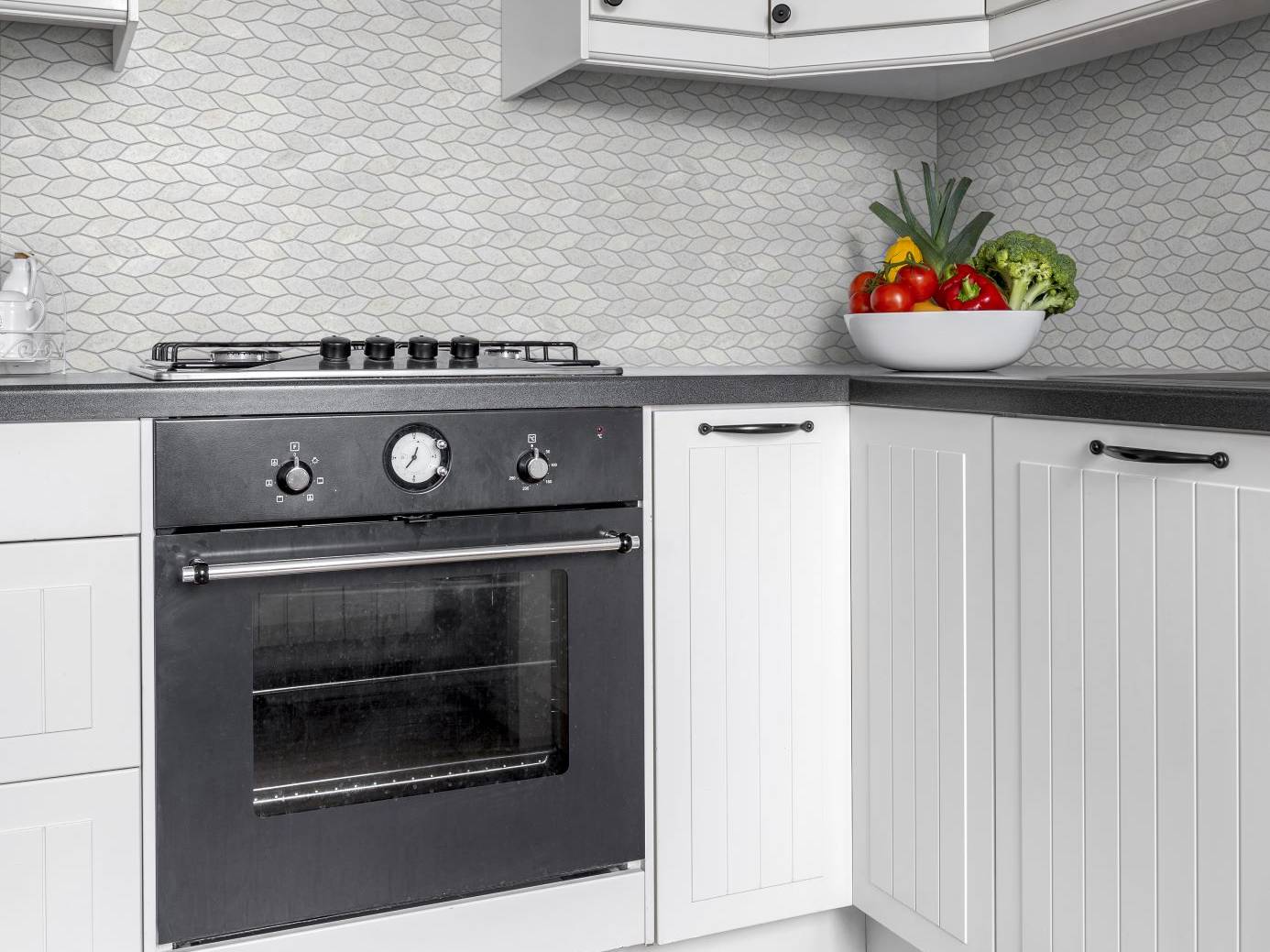 Elongated Hexagon White  | Best Tile and Wood