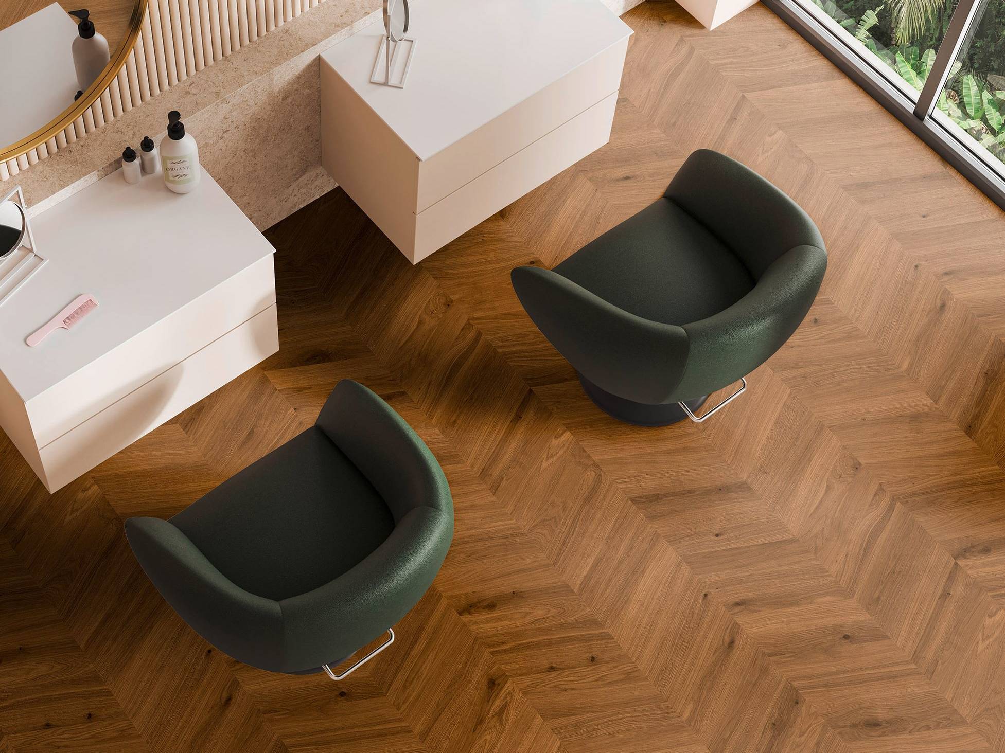 True Earth Chevron 9 | Best Tile and Wood
