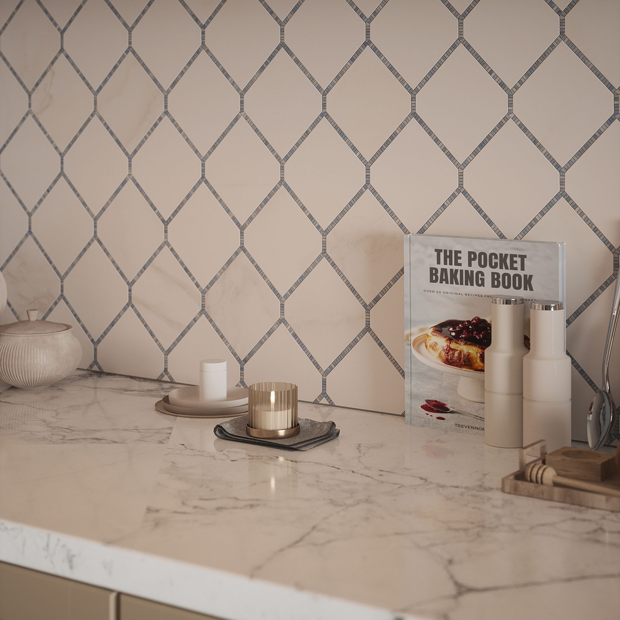 Elm Blue Mosaic | Best Tile and Wood