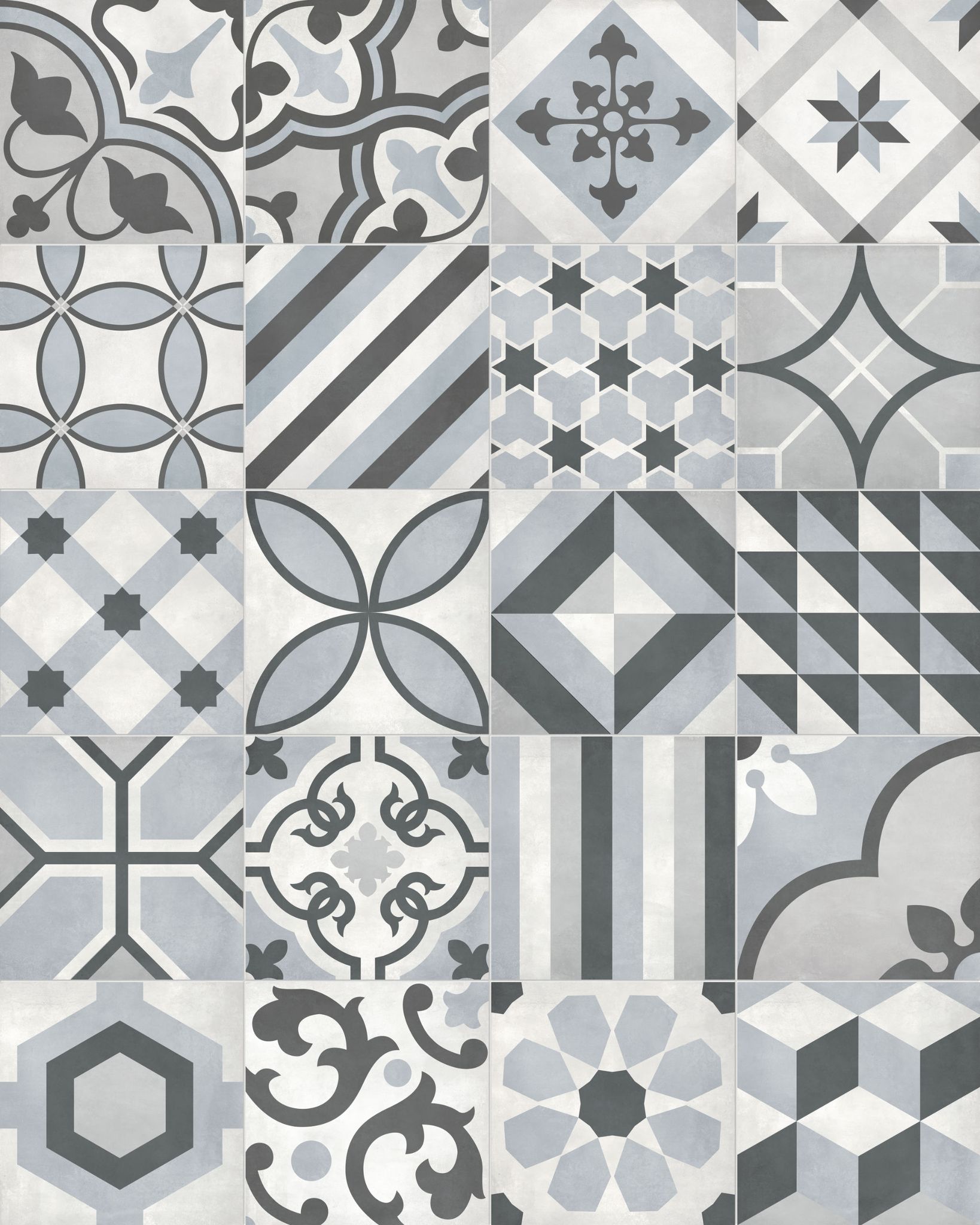 Form 8x8 Tide Deco Blend | Best Tile and Wood