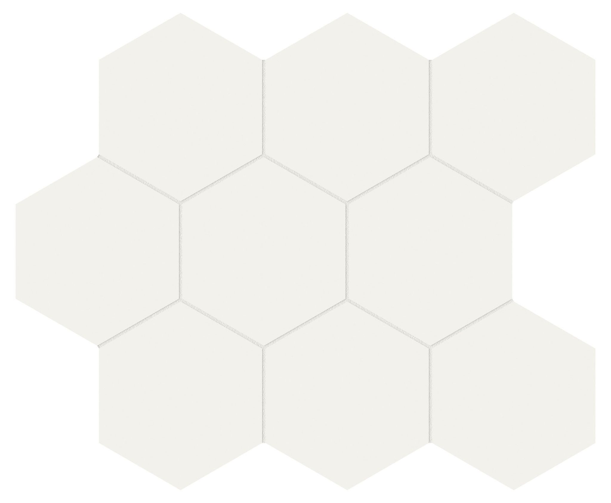 Monoforma 4" Hex Moonlight Silk | Best Tile and Wood