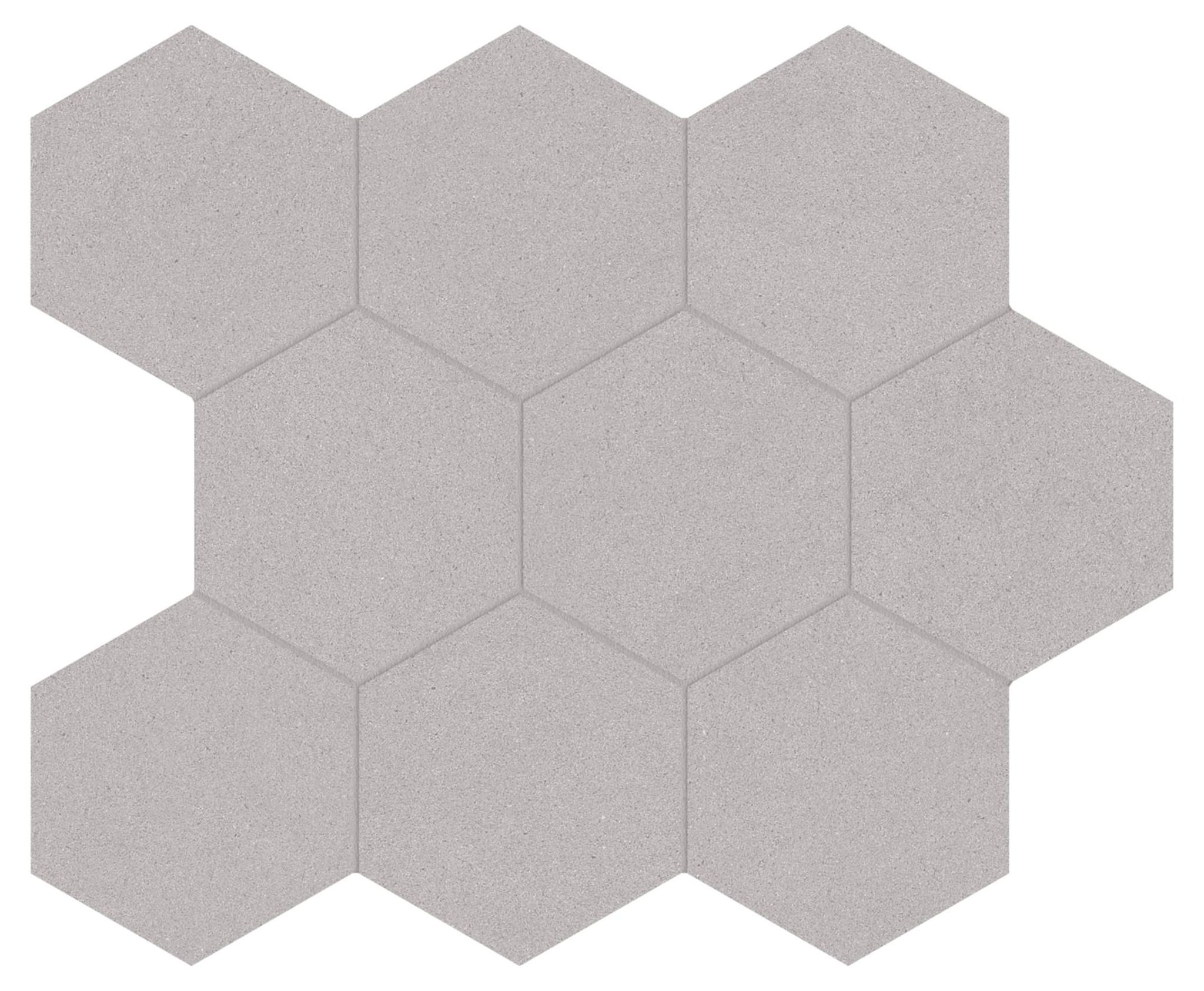Serena 4" Hex Shale | Best Tile and Wood