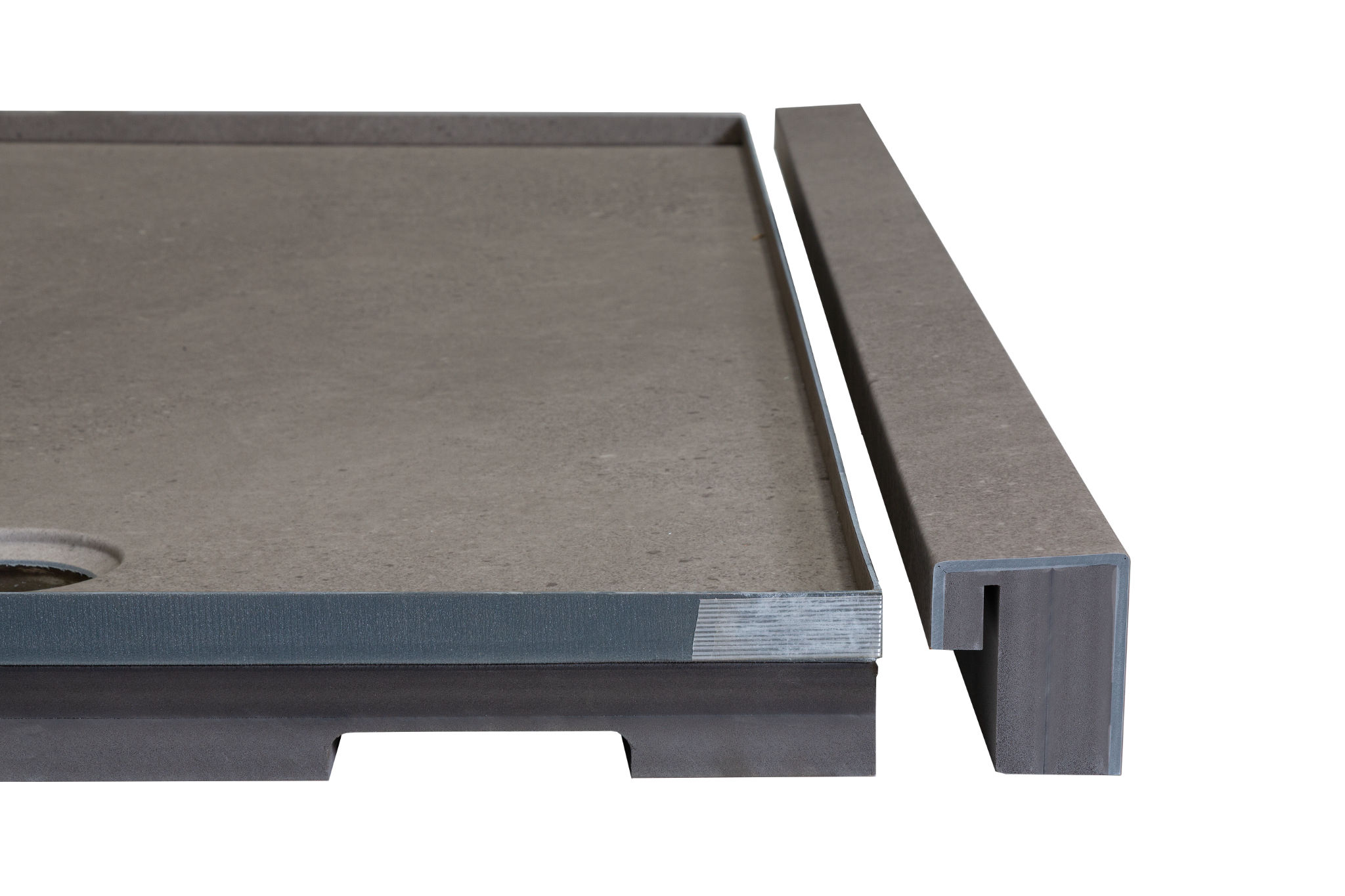 Shower Pan 30x60 Concrete Sand | Best Tile and Wood