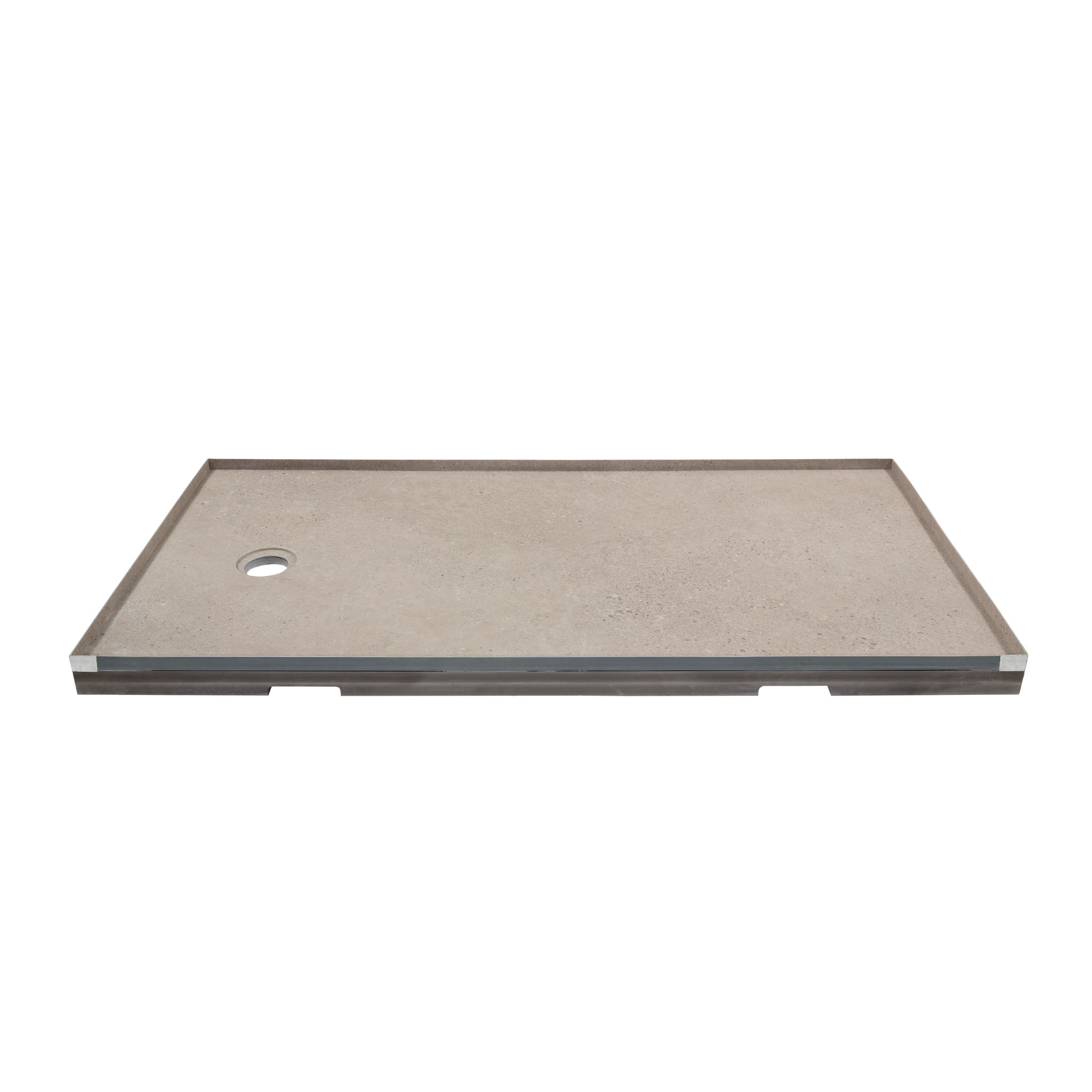 Shower Pan 32x60 Concrete Sand | Best Tile and Wood