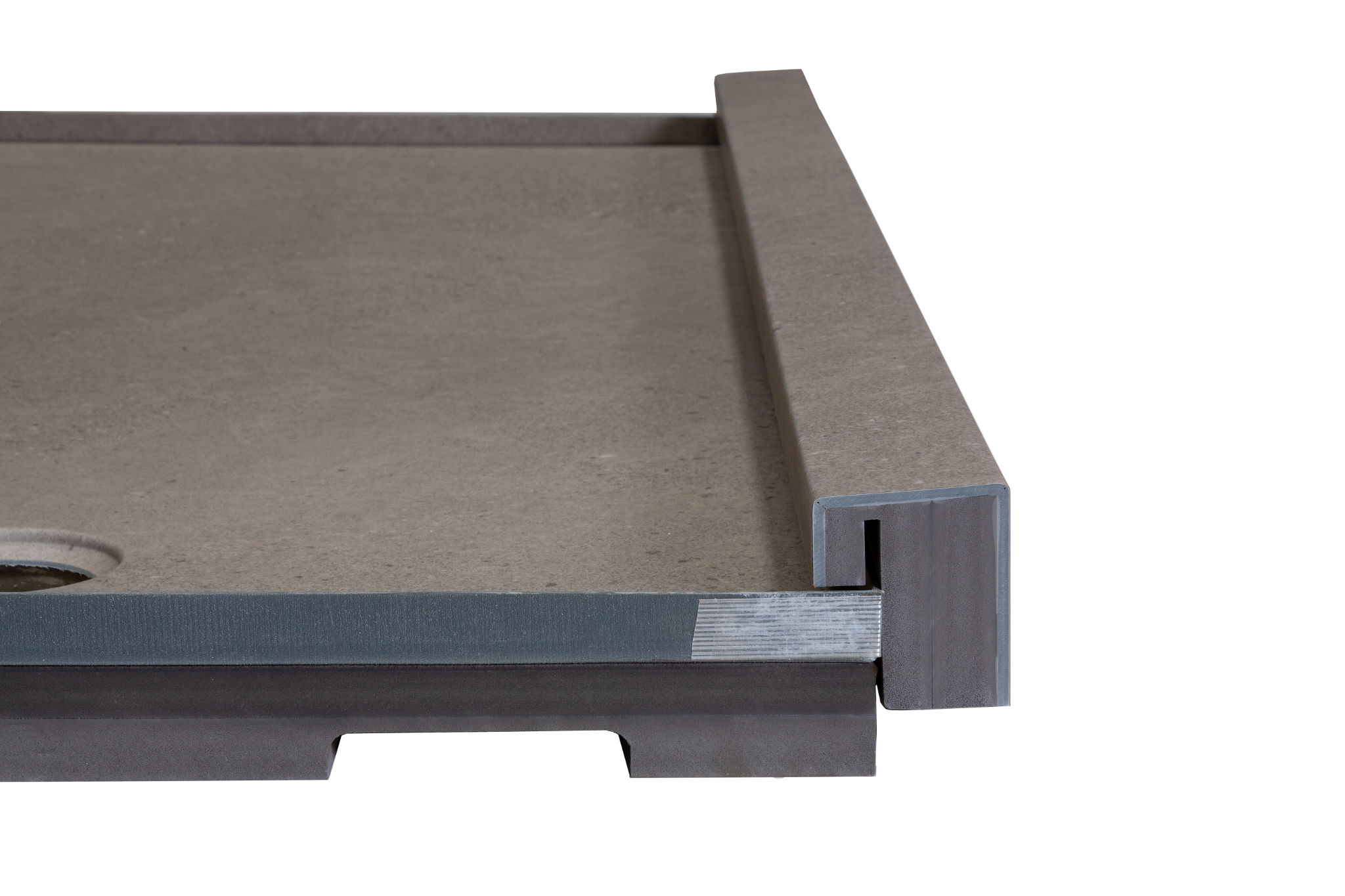 Shower Pan 32x60 Concrete Sand | Best Tile and Wood
