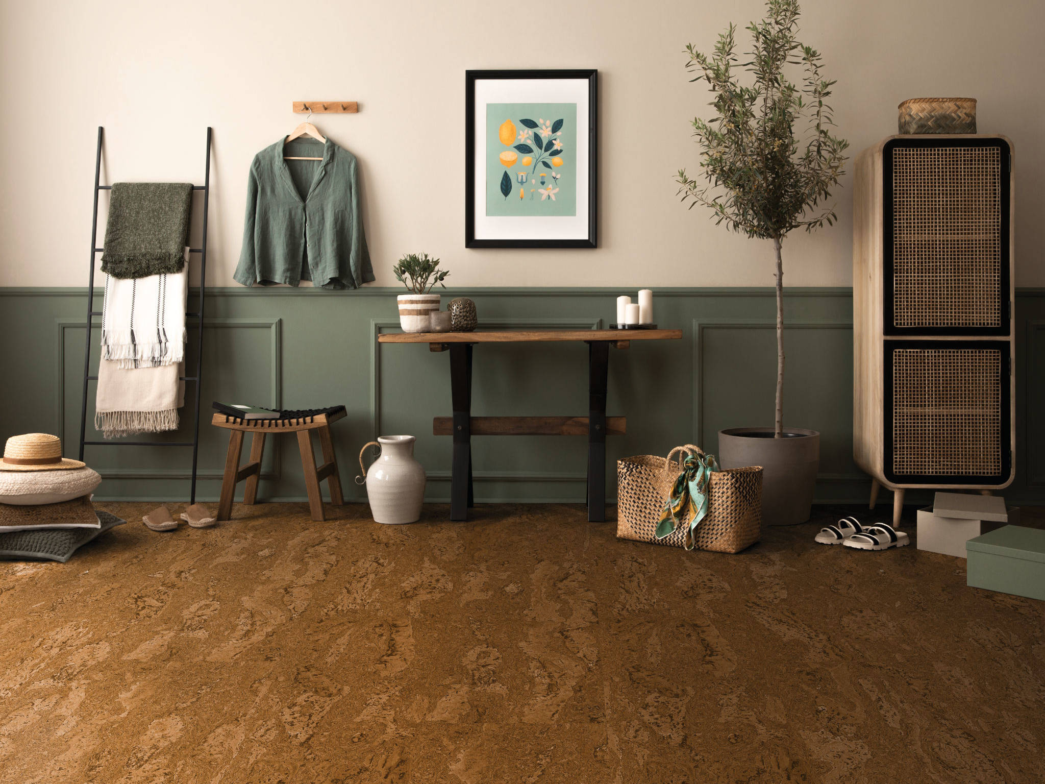 True Earth Cork Click 14 | Best Tile and Wood